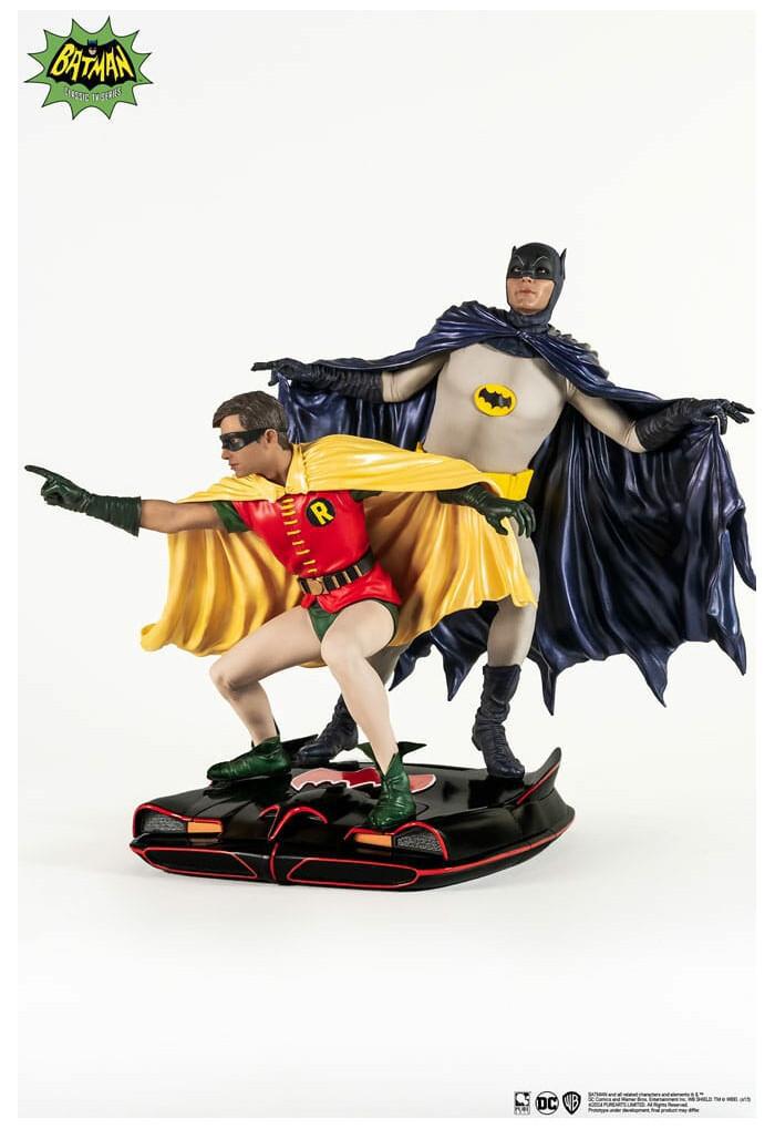 DC COMICS - Batman & Robin 1966 1/8 Pvc Figure Diorama