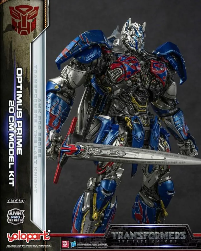 TRANSFORMERS - The Last Knight - Optimus Prime Oversea Ver. Amk Model Kit