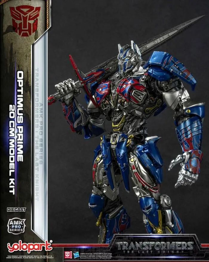 TRANSFORMERS - The Last Knight - Optimus Prime Oversea Ver. Amk Model Kit