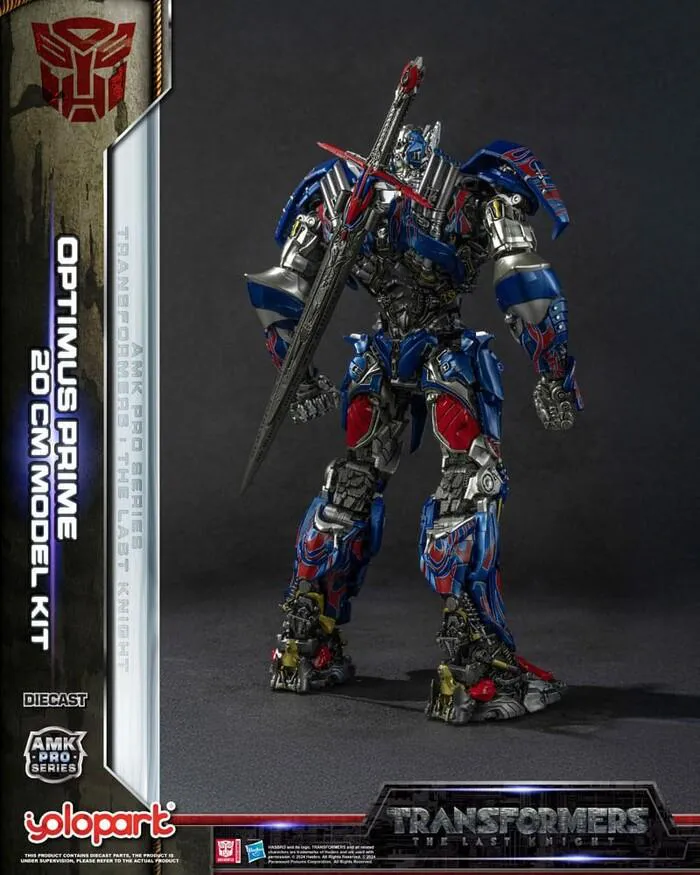 TRANSFORMERS - The Last Knight - Optimus Prime Oversea Ver. Amk Model Kit