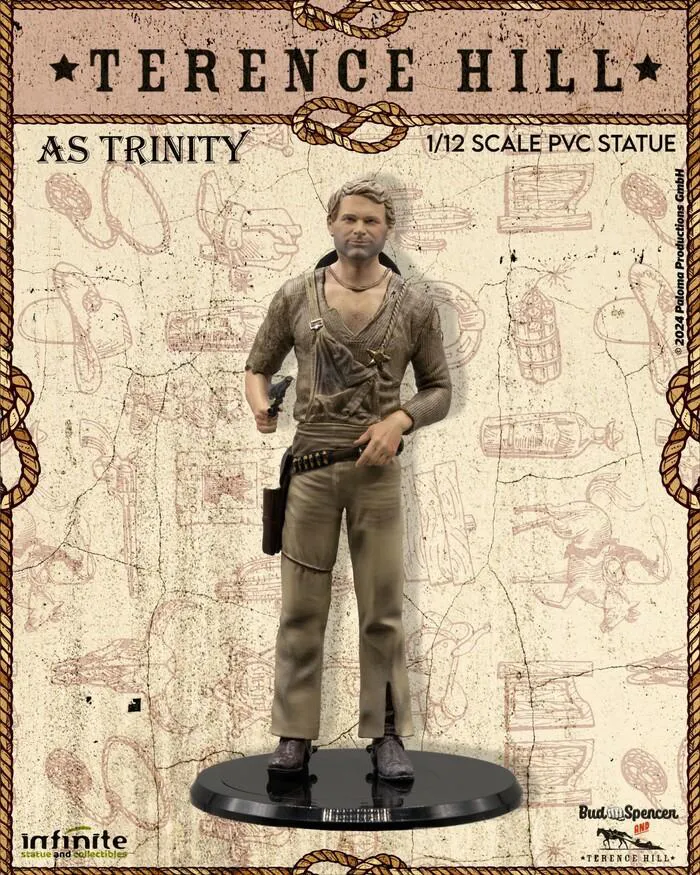 BUD SPENCER - Terence Hill as Trinity 1/12 Pvc Figure