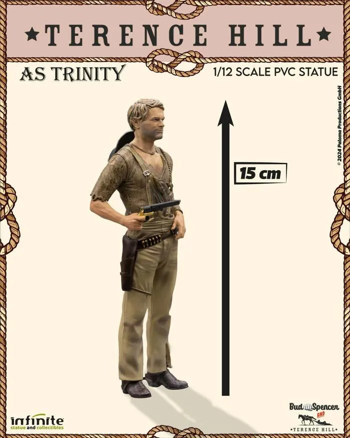 BUD SPENCER - Terence Hill as Trinity 1/12 Pvc Figure