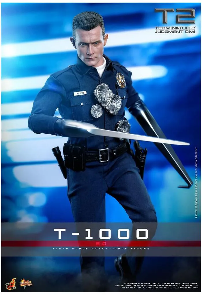 TERMINATOR 2 - T-1000 2.0 1/6 Action Figure 12" MMS774