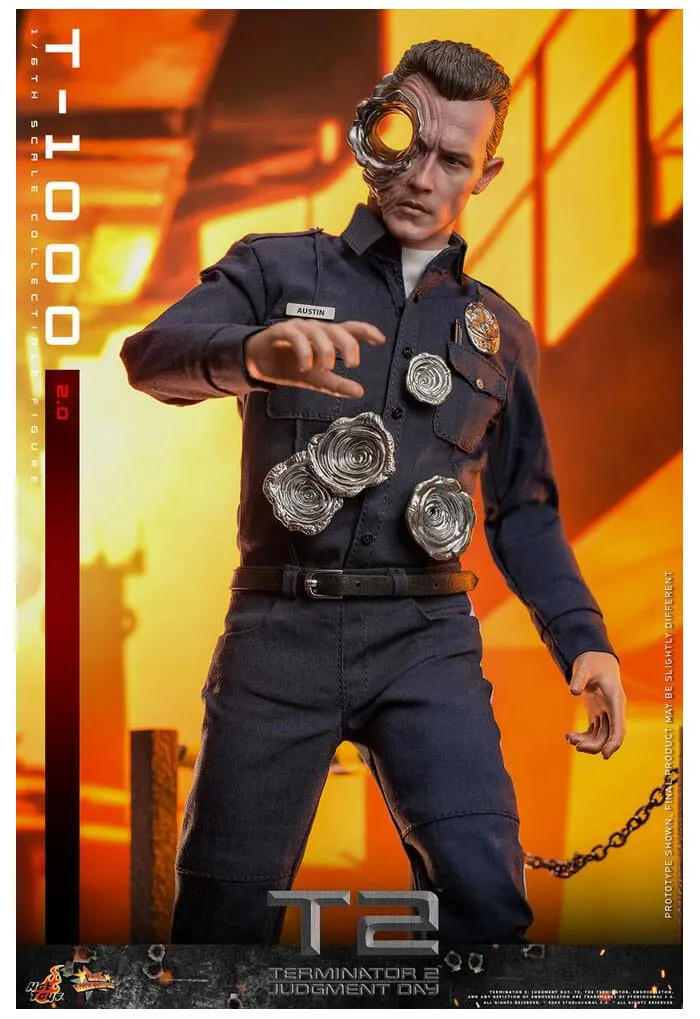 TERMINATOR 2 - T-1000 2.0 1/6 Action Figure 12" MMS774