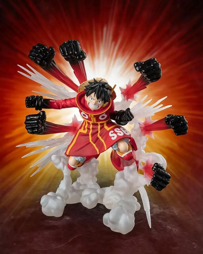 ONE PIECE - Figuarts ZERO Extra Battle - Monkey D. Luffy Gum Gum Hawk Gatling Pvc Figure