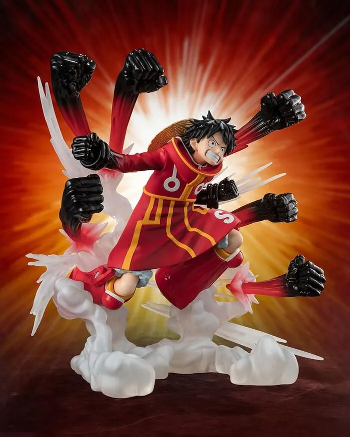 ONE PIECE - Figuarts ZERO Extra Battle - Monkey D. Luffy Gum Gum Hawk Gatling Pvc Figure