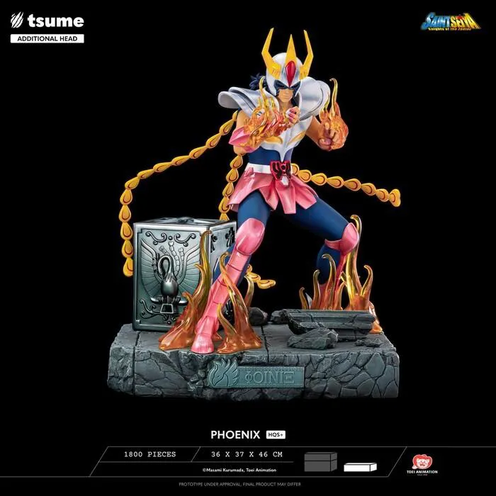 SAINT SEIYA - Phoenix Ikki HQS+ 1/4 Statue