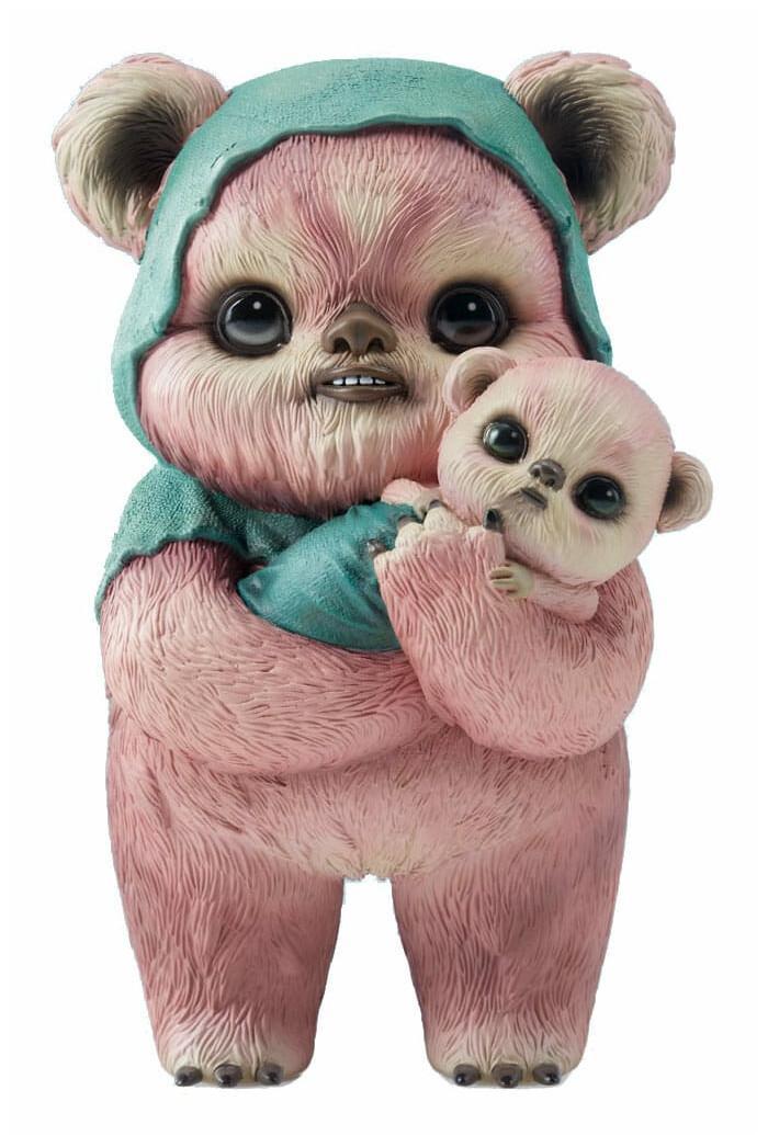 STAR WARS - Ewok by Mab Graves Pink Variant Designer Statue
