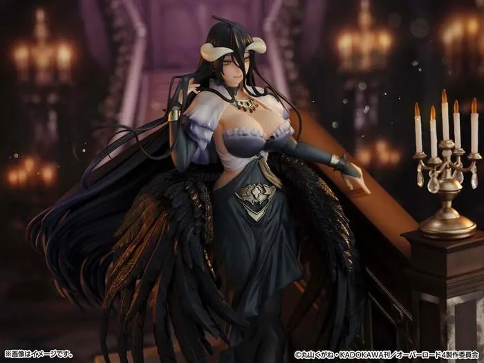 OVERLORD - Albedo Jet Black Dress Ver. 1/7 Pvc Figure