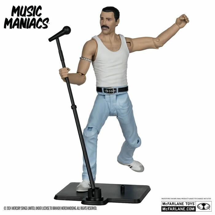 ROCK - Music Maniacs - Freddy Mercury Action Figure