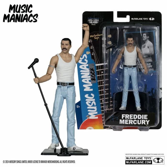 ROCK - Music Maniacs - Freddy Mercury Action Figure