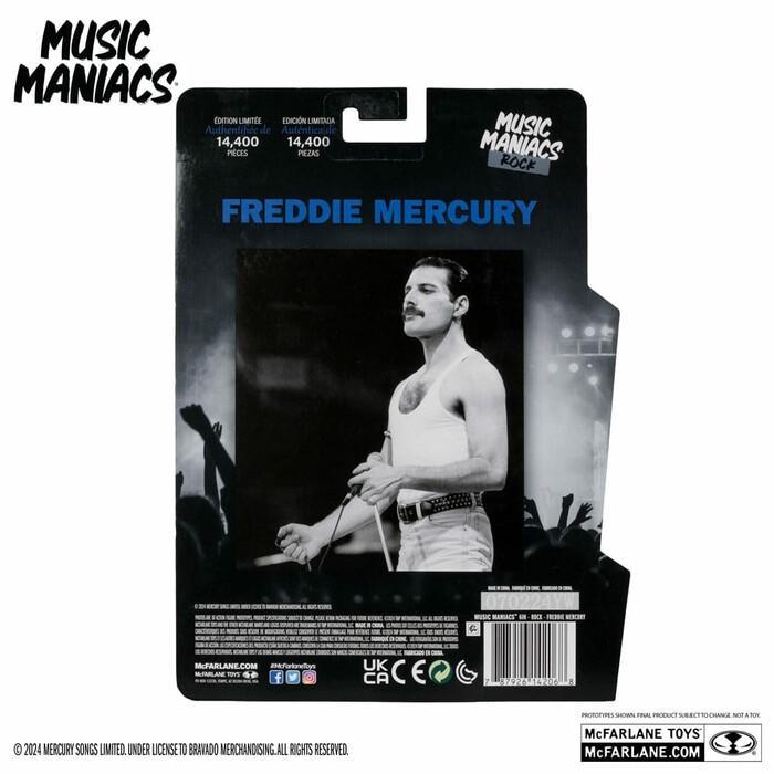 ROCK - Music Maniacs - Freddy Mercury Action Figure