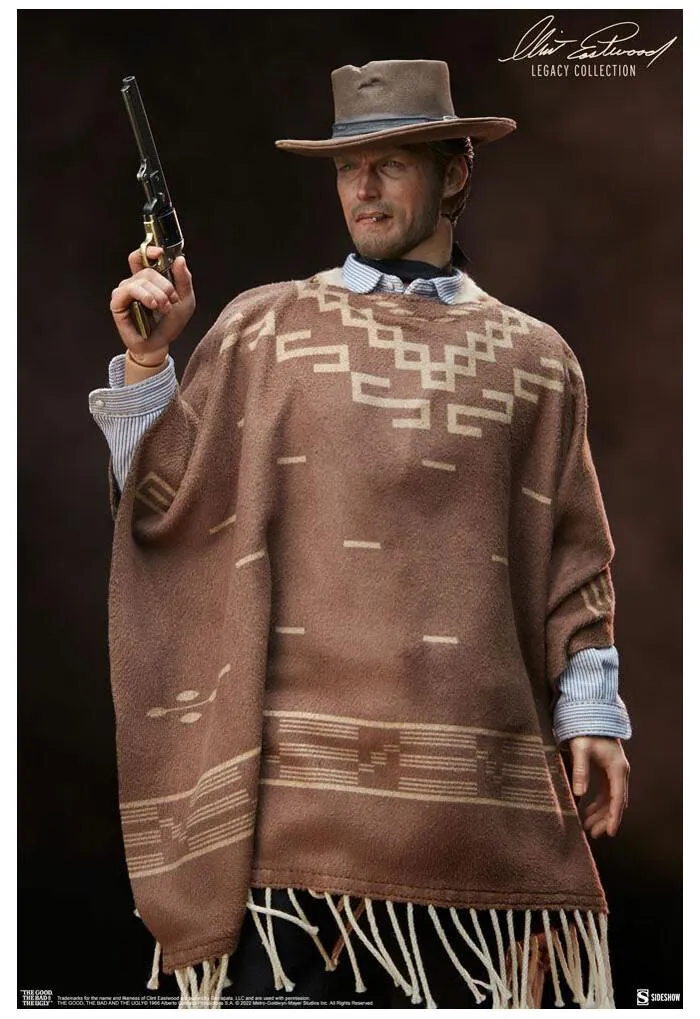 THE GOOD THE BAD THE UGLY - il buono il brutto il cattivo - Clint Eastwood Legacy Collection - The Man With No Name 1/6 Action Figure 12"