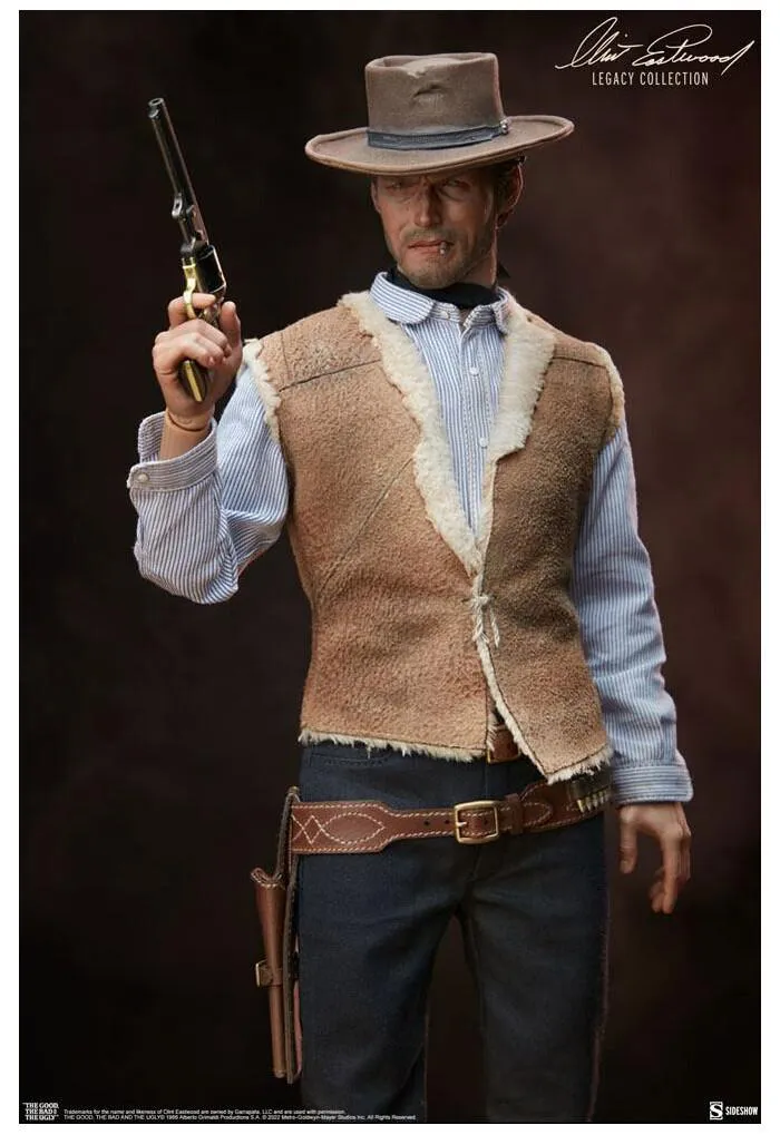 THE GOOD THE BAD THE UGLY - il buono il brutto il cattivo - Clint Eastwood Legacy Collection - The Man With No Name 1/6 Action Figure 12"