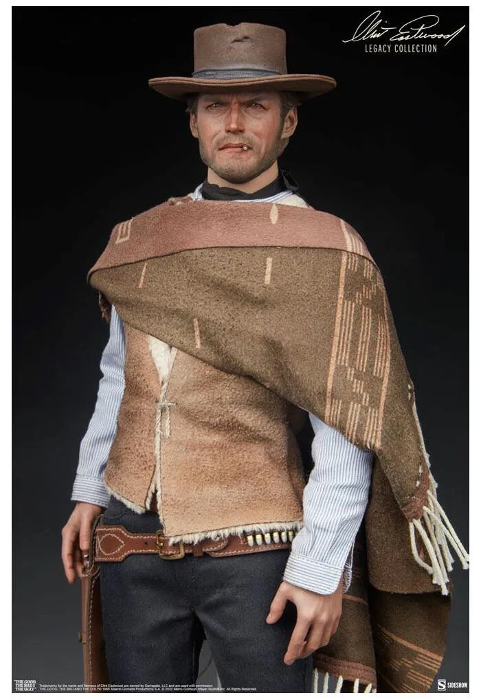 THE GOOD THE BAD THE UGLY - il buono il brutto il cattivo - Clint Eastwood Legacy Collection - The Man With No Name 1/6 Action Figure 12"