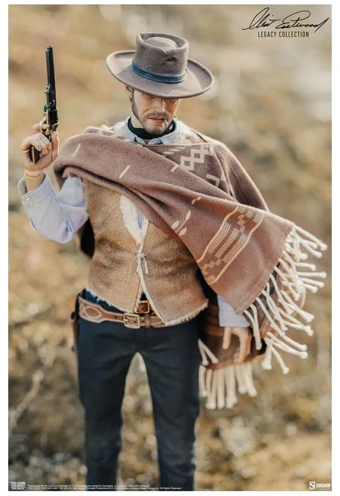 THE GOOD THE BAD THE UGLY - il buono il brutto il cattivo - Clint Eastwood Legacy Collection - The Man With No Name 1/6 Action Figure 12"