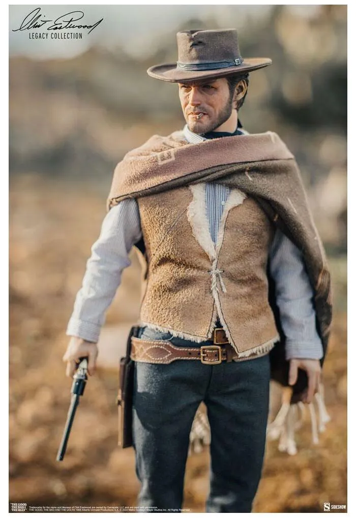 THE GOOD THE BAD THE UGLY - il buono il brutto il cattivo - Clint Eastwood Legacy Collection - The Man With No Name 1/6 Action Figure 12"