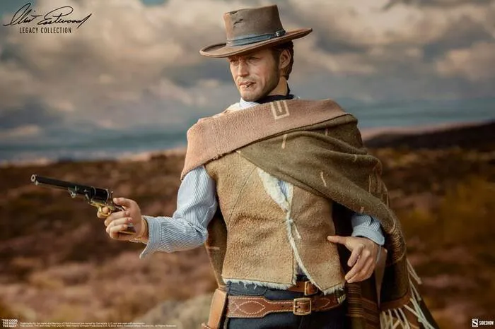 THE GOOD THE BAD THE UGLY - il buono il brutto il cattivo - Clint Eastwood Legacy Collection - The Man With No Name 1/6 Action Figure 12"