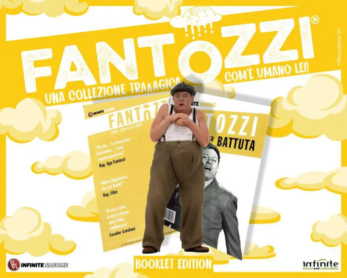 FANTOZZI - Com'e umano lei Booklet Edition Mini Pvc Figure