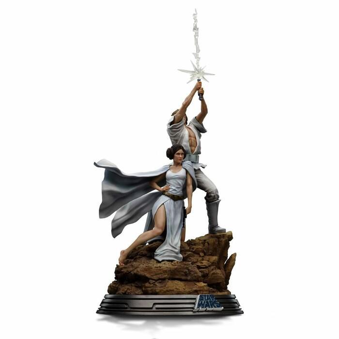 STAR WARS - Luke and Leia 1/10 Deluxe Art Scale Statue