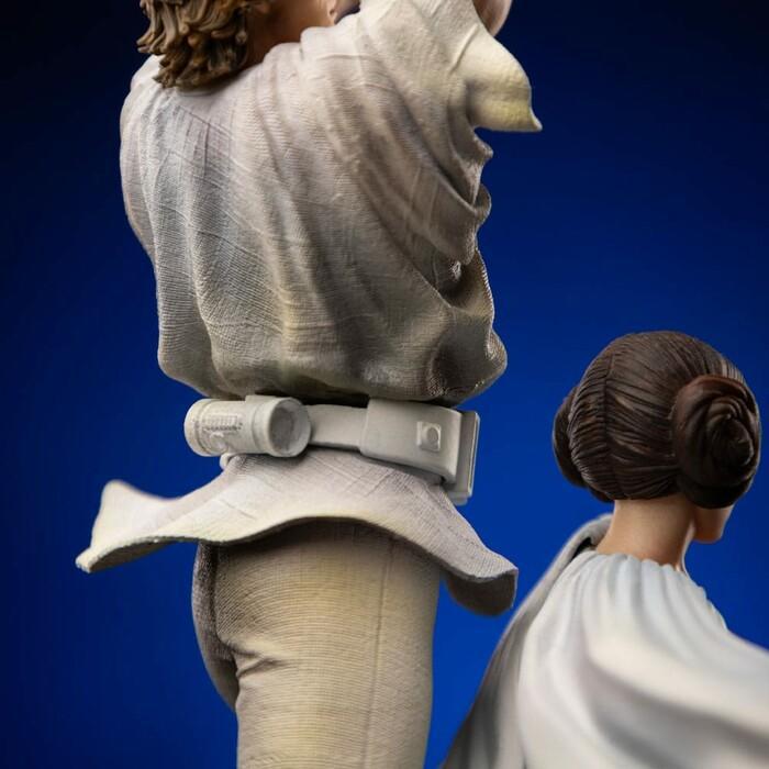 STAR WARS - Luke and Leia 1/10 Deluxe Art Scale Statue