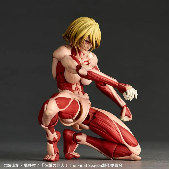 ATTACK ON TITAN - Revoltech Amazing Yamaguchi - Female Titan Action Figure