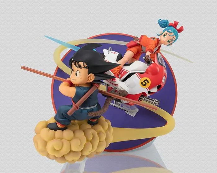 DRAGON BALL - Figuarts ZERO - Son Goku & Bulma Pvc Figure