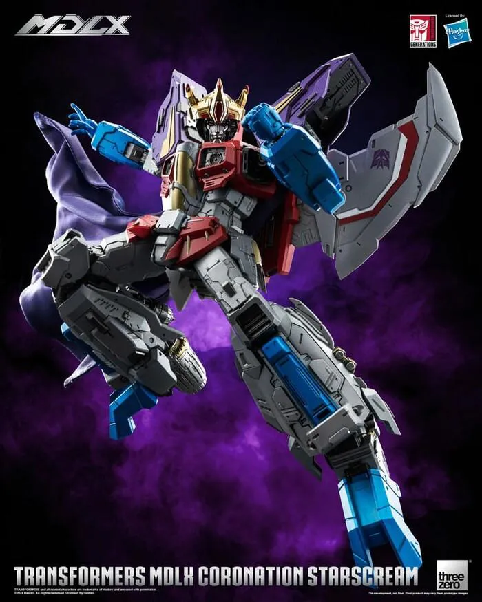 TRANSFORMERS - Coronation Starscream MDLX Action Figure