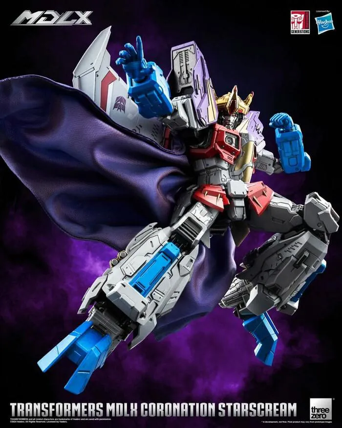 TRANSFORMERS - Coronation Starscream MDLX Action Figure