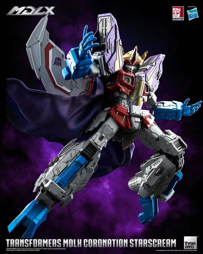 TRANSFORMERS - Coronation Starscream MDLX Action Figure