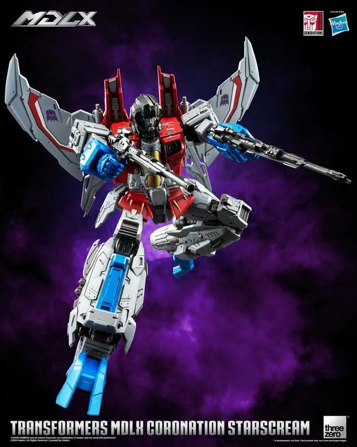 TRANSFORMERS - Coronation Starscream MDLX Action Figure