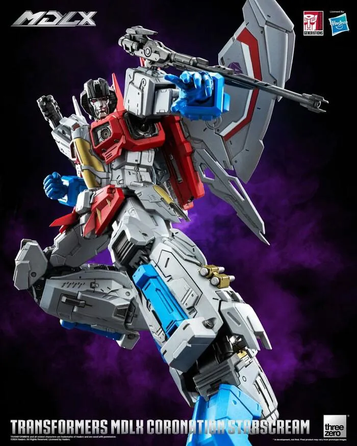TRANSFORMERS - Coronation Starscream MDLX Action Figure