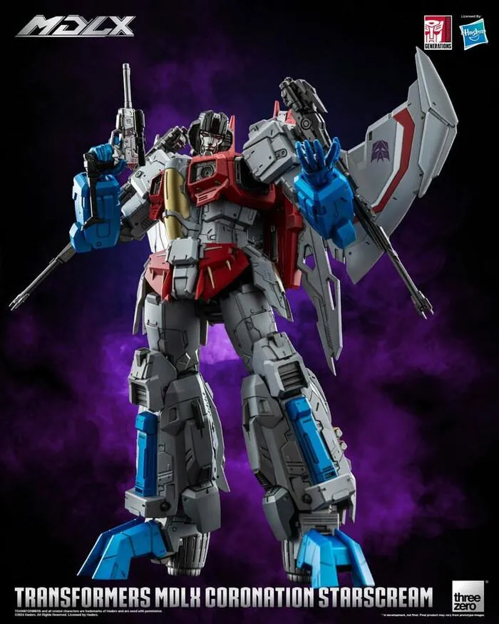 TRANSFORMERS - Coronation Starscream MDLX Action Figure