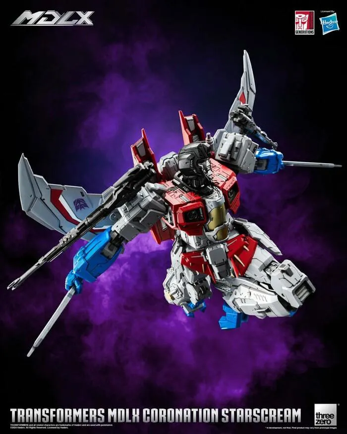 TRANSFORMERS - Coronation Starscream MDLX Action Figure