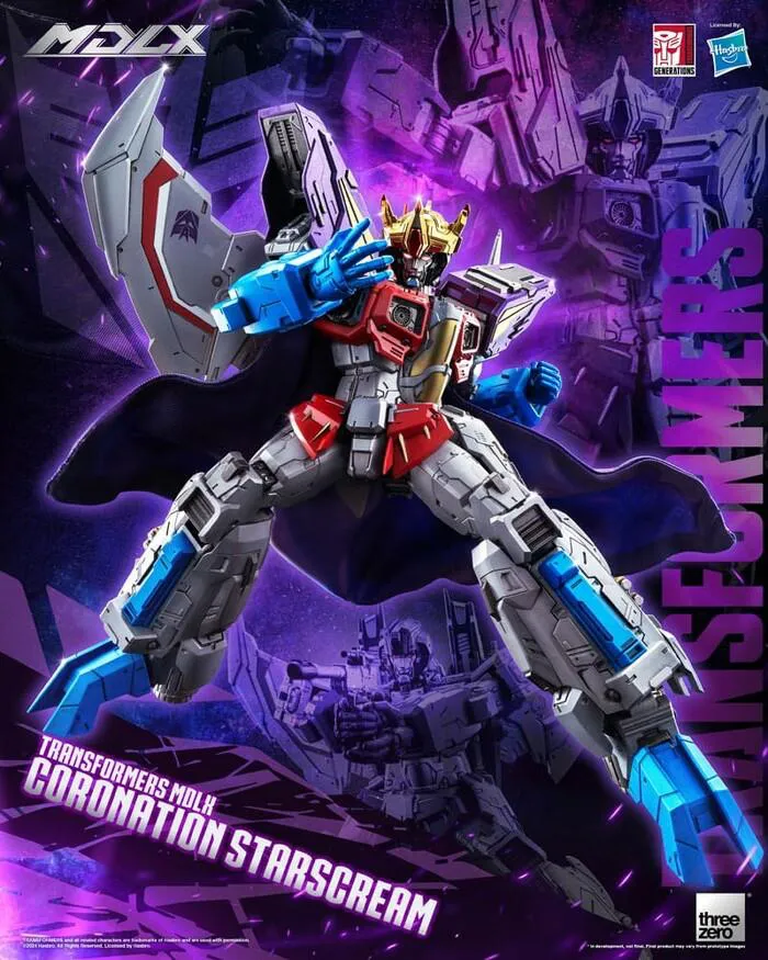 TRANSFORMERS - Coronation Starscream MDLX Action Figure