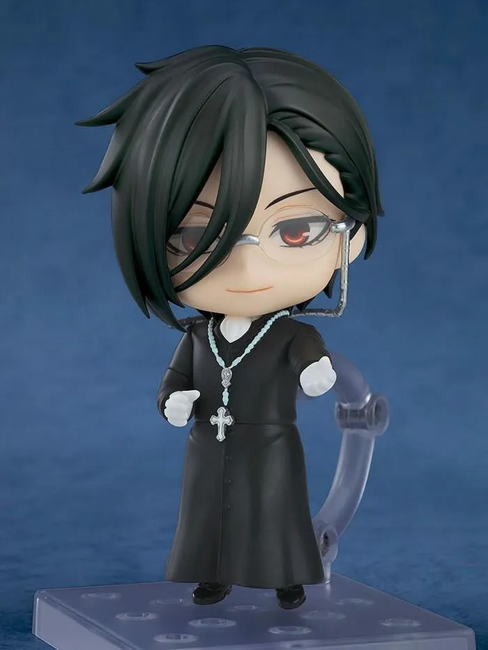 BLACK BUTLER - Boarding School Arc - Sebastian Michaelis Sapphire Owl Ver. Nendoroid Action Figure # 2670