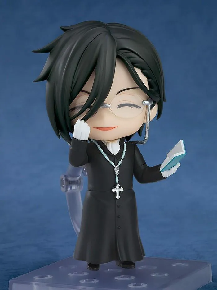 BLACK BUTLER - Boarding School Arc - Sebastian Michaelis Sapphire Owl Ver. Nendoroid Action Figure # 2670