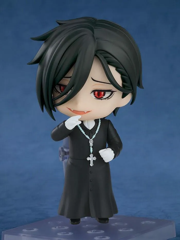 BLACK BUTLER - Boarding School Arc - Sebastian Michaelis Sapphire Owl Ver. Nendoroid Action Figure # 2670