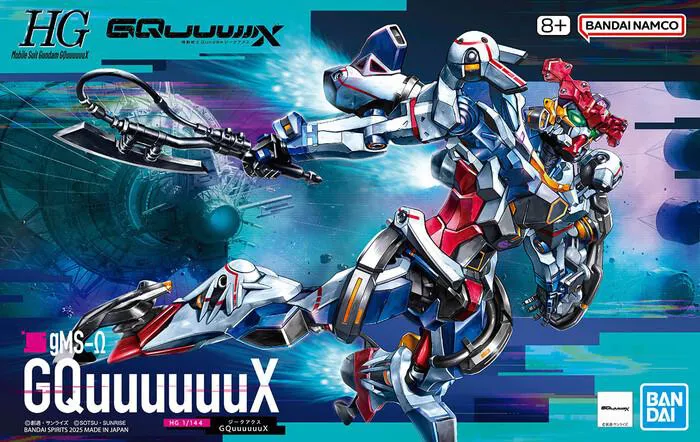 GUNDAM - 1/144 GQuuuuuuX Model Kit HGGQ # 001