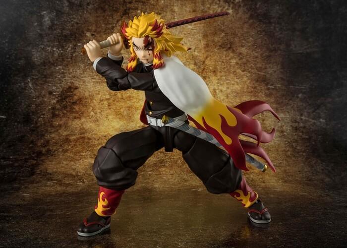 DEMON SLAYER - KIMETSU NO YAIBA - Kyojuro Rengoku S.H. Figuarts Action Figure