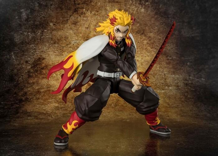 DEMON SLAYER - KIMETSU NO YAIBA - Kyojuro Rengoku S.H. Figuarts Action Figure