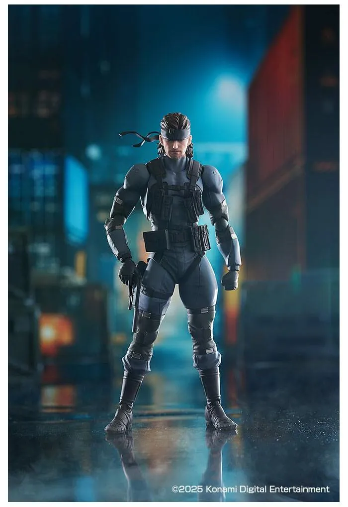 METAL GEAR SOLID 2 - Sons of Liberty - Solid Snake MGS2 Ver. Updated Edition Figma Action Figure # 645