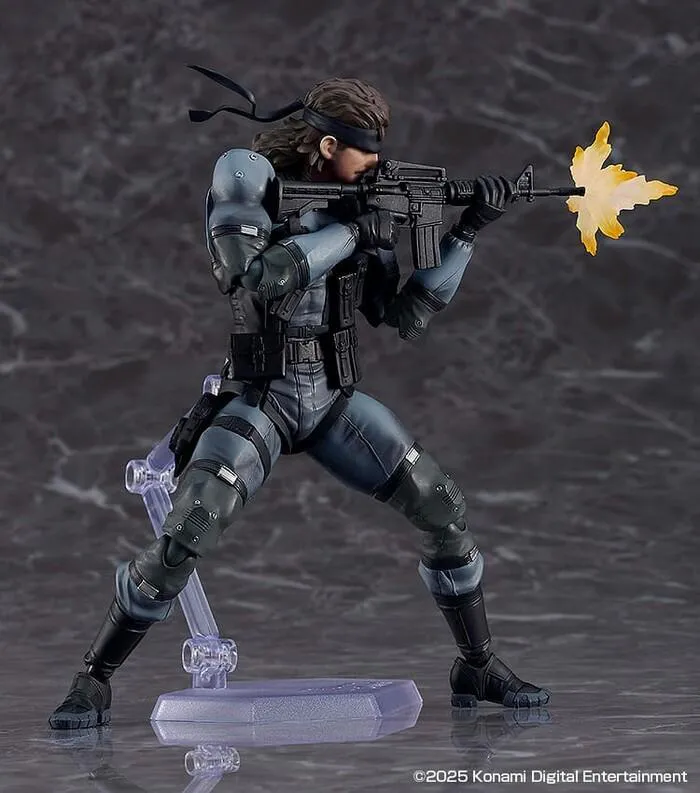 METAL GEAR SOLID 2 - Sons of Liberty - Solid Snake MGS2 Ver. Updated Edition Figma Action Figure # 645