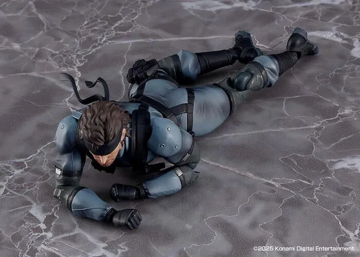 METAL GEAR SOLID 2 - Sons of Liberty - Solid Snake MGS2 Ver. Updated Edition Figma Action Figure # 645
