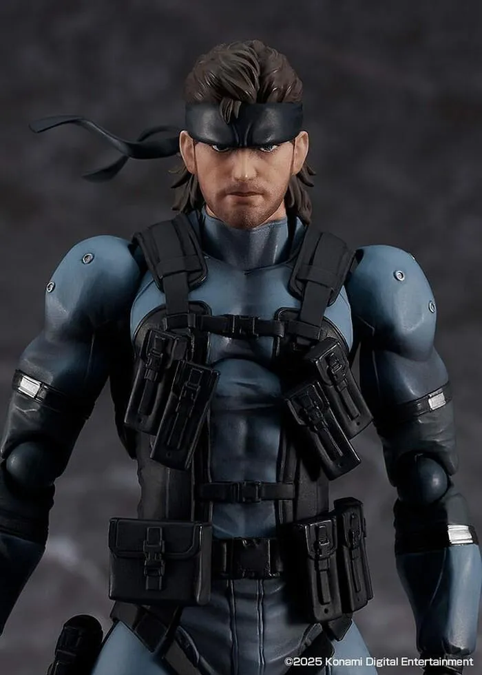 METAL GEAR SOLID 2 - Sons of Liberty - Solid Snake MGS2 Ver. Updated Edition Figma Action Figure # 645