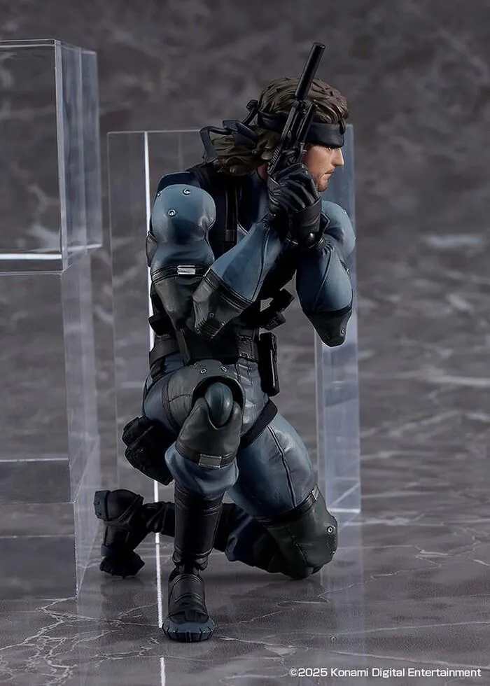 METAL GEAR SOLID 2 - Sons of Liberty - Solid Snake MGS2 Ver. Updated Edition Figma Action Figure # 645