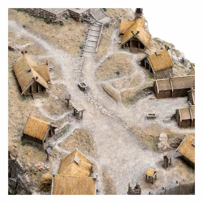 LORD OF THE RINGS - Edoras Limited Edition Polystone Statue