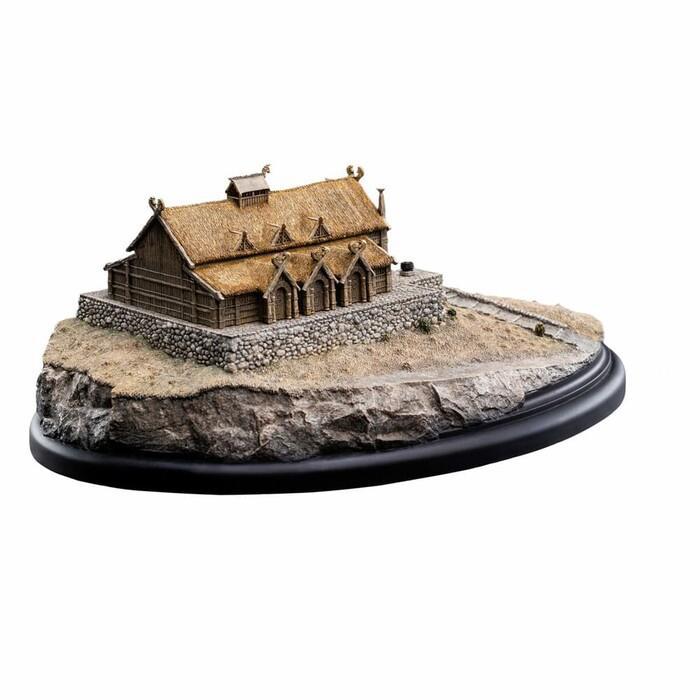 LORD OF THE RINGS - The Golden Hall of Edoras Polystone Statue