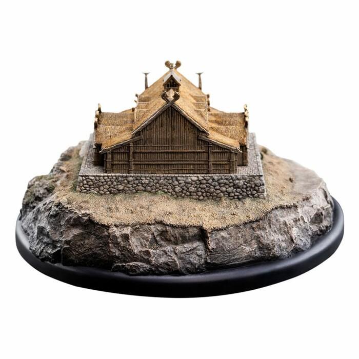 LORD OF THE RINGS - The Golden Hall of Edoras Polystone Statue