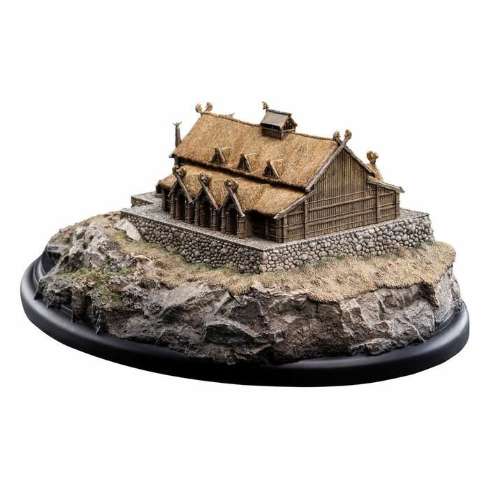 LORD OF THE RINGS - The Golden Hall of Edoras Polystone Statue